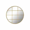 Miroir Mural DKD Home Decor Verre Doré Fenêtres Fer (60 X 2,5 X 60 C… marque pas cher 19