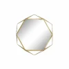 Dernières Nouveautés Miroir Mural DKD Home Decor Verre Doré Fer (54 X 5 X 47 Cm) 13