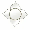 Neuve avec étiquette Miroir Mural DKD Home Decor Verre Doré Résine (55.5 X 1.5 X 55.5 Cm) 5
