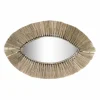 magasins pour Miroir Mural DKD Home Decor Verre Naturel Jute (54 X 3 X 34 Cm) 16