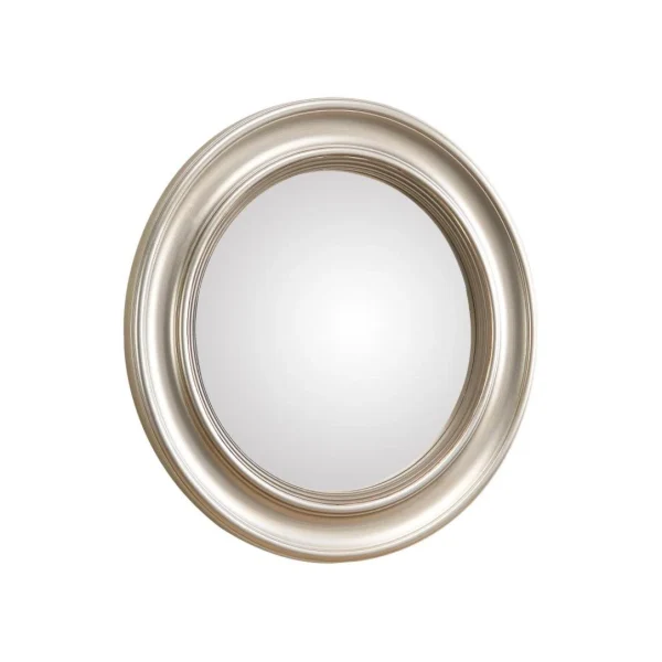 Vente-unique Miroir Sorcière En Bois De Paulownia – D. 66 Cm – Champagne – FRANKLI… bas prix 4