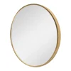 beauté Miroir Mural Modugno Rond Diamètre 40 Cm Doré [en.casa] 19