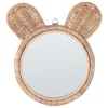 Beliani Miroir Mural Ours En Rotin Naturel ø 20 Cm ASHANTI Achat 8