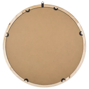 Beliani Miroir Mural Rond ø 60 Cm Bois Clair MONCLOVA achetez 10