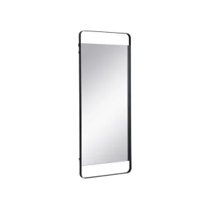 Vente-unique Miroir Mural En Métal – L.50 X H.120 Cm – Noir – VAMBA marques de renommée 9