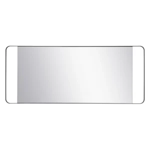 Vente-unique Miroir Mural En Métal – L.50 X H.120 Cm – Noir – VAMBA marques de renommée 15