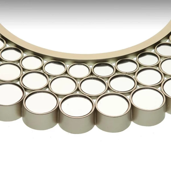 Miroir Mural Versa Rond Miroir Polypropylène (60,5 X 60,5 X 60,5 Cm) excellent qulity 3