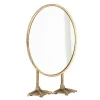 en ligne vente Paris Prix Miroir Sur Pied Déco Pattes De Canard 36cm Or 11