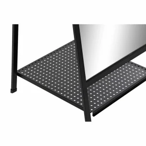 achetez Miroir Sur Pied DKD Home Decor 39 X 40 X 160 Cm Miroir Noir Métal Lof… 8