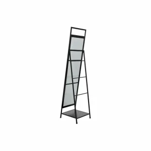 achetez Miroir Sur Pied DKD Home Decor 39 X 40 X 160 Cm Miroir Noir Métal Lof… 10