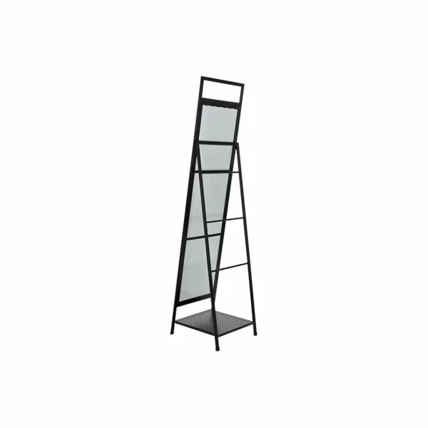 achetez Miroir Sur Pied DKD Home Decor 39 X 40 X 160 Cm Miroir Noir Métal Lof… 4