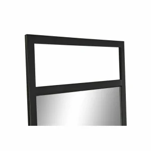 achetez Miroir Sur Pied DKD Home Decor 39 X 40 X 160 Cm Miroir Noir Métal Lof… 12