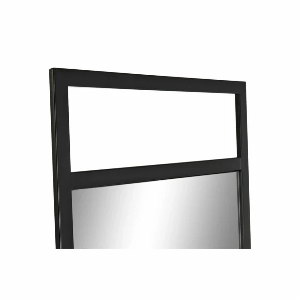 achetez Miroir Sur Pied DKD Home Decor 39 X 40 X 160 Cm Miroir Noir Métal Lof… 5