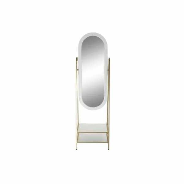remise en ligne Miroir Sur Pied DKD Home Decor 51 X 175 X 40 Cm Miroir Doré Métal MD… 1