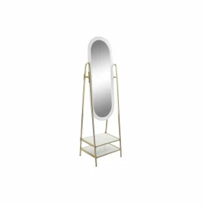 remise en ligne Miroir Sur Pied DKD Home Decor 51 X 175 X 40 Cm Miroir Doré Métal MD… 15