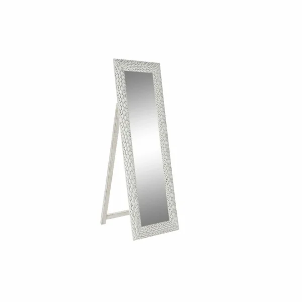 styles dernier cri Miroir Sur Pied DKD Home Decor Blanc Bois De Manguier Bois MDF Cottage… 1