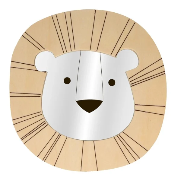 Artemio Miroir Tête De Lion En Bois site officiel 1