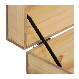 outlet Atmosphera, Createur D’Interieur Set De 4 Malles De Rangement En Bois Sculpté 11