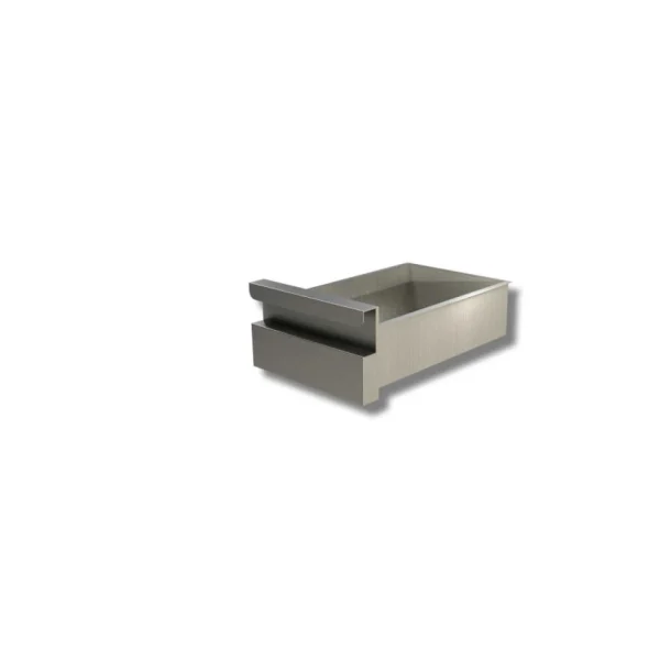 Tiroir – Ristopro – Inox AISI430 300x680x185mm marque pas cher 1