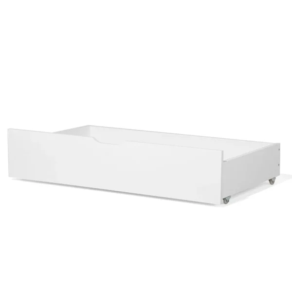 Beliani 2 Tiroirs Blancs En Bois RUMILLY – Blanc se précipiter pour acheter 4
