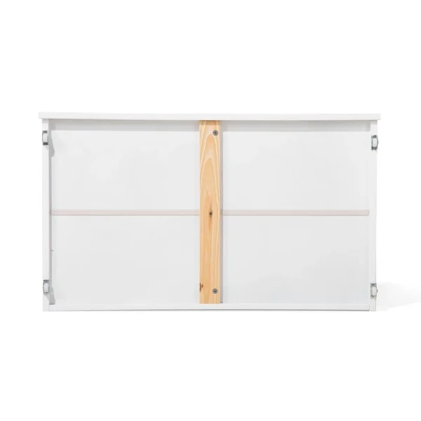 Beliani 2 Tiroirs Blancs En Bois RUMILLY – Blanc se précipiter pour acheter 6