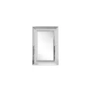 vente luxe pas cher Beliani Miroir Mural Argenté 60 X 90 Cm BODILIS – Argent 17