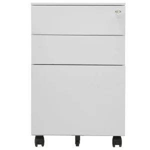 SOLDES TOUT À VidaXL Classeur Mobile Gris Clair 39x45x60 Cm Acier 11