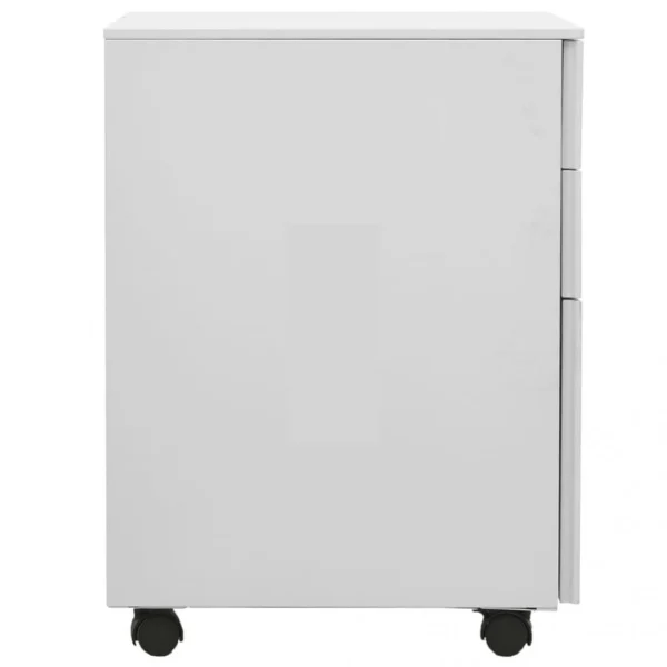 SOLDES TOUT À VidaXL Classeur Mobile Gris Clair 39x45x60 Cm Acier 5