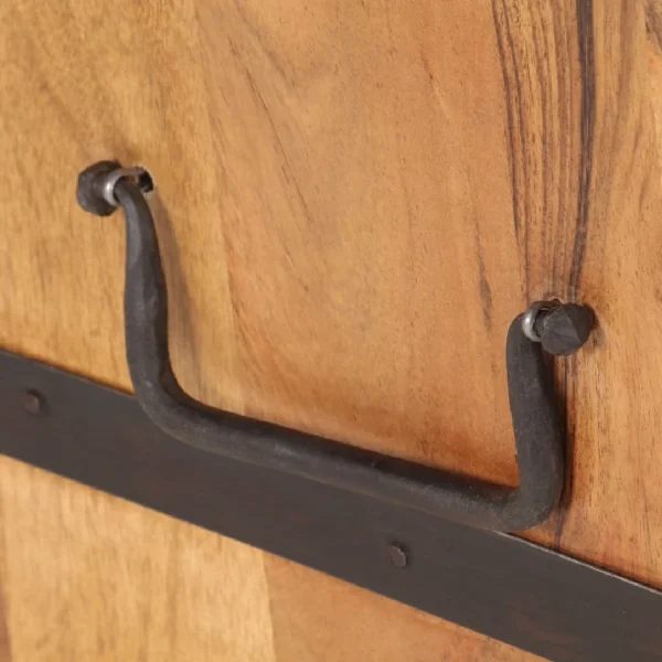 VidaXL Coffre 90x40x40 Cm Bois D’acacia Solide Top ventes 4