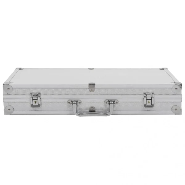 guranteed de qualité VidaXL Mallette Pour Arme à Feu Aluminium ABS Argenté 4