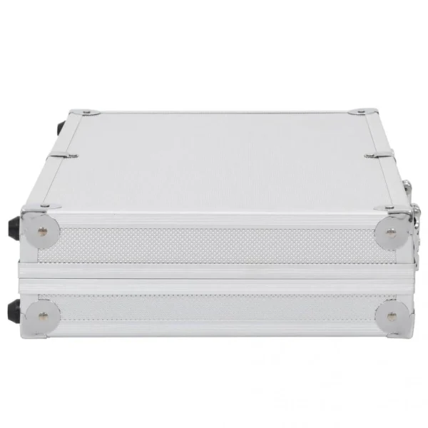 guranteed de qualité VidaXL Mallette Pour Arme à Feu Aluminium ABS Argenté 5