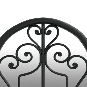 magasins pas chers VidaXL Miroir De Jardin Noir 100×45 Cm Fer Pour Utilisation Extérieur… 15