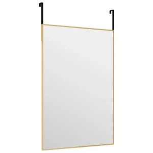 VidaXL Miroir De Porte Doré 40×60 Cm Verre Et Aluminium Meilleur Prix 10