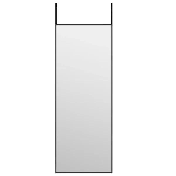 à prix d'occasion VidaXL Miroir De Porte Noir 30×80 Cm Verre Et Aluminium 3