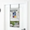 VidaXL Miroir De Porte Noir 40×80 Cm Verre Et Aluminium jusqu'à 11