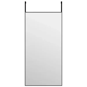 VidaXL Miroir De Porte Noir 40×80 Cm Verre Et Aluminium jusqu'à 8