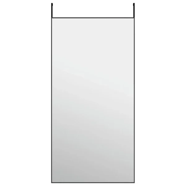 VidaXL Miroir De Porte Noir 50×100 Cm Verre Et Aluminium vente en ligne 3