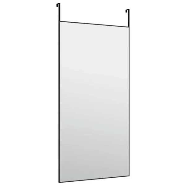 VidaXL Miroir De Porte Noir 50×100 Cm Verre Et Aluminium vente en ligne 4