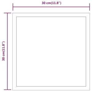 boutique en france VidaXL Miroir De Salle De Bain à LED 30×30 Cm 13