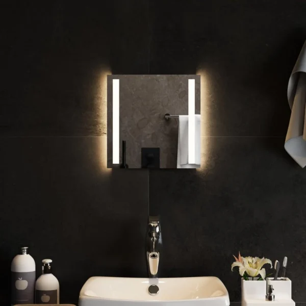 VidaXL Miroir De Salle De Bain à LED 30×30 Cm Couleurs variées 1