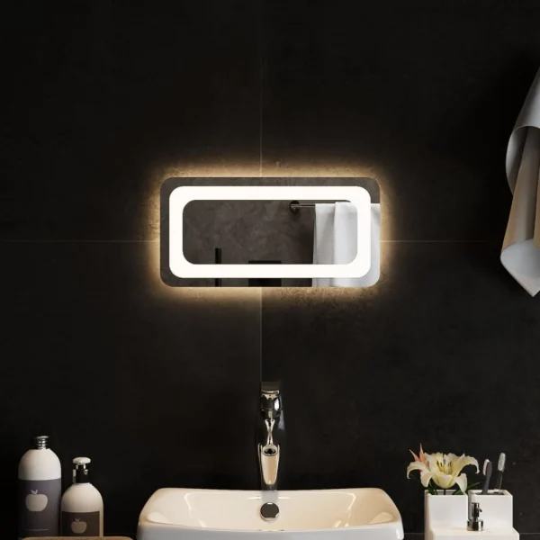 VidaXL Miroir De Salle De Bain à LED 40×20 Cm Protections acheteurs 1