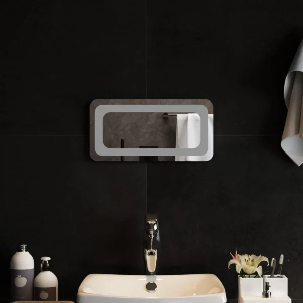 VidaXL Miroir De Salle De Bain à LED 40×20 Cm Protections acheteurs 3