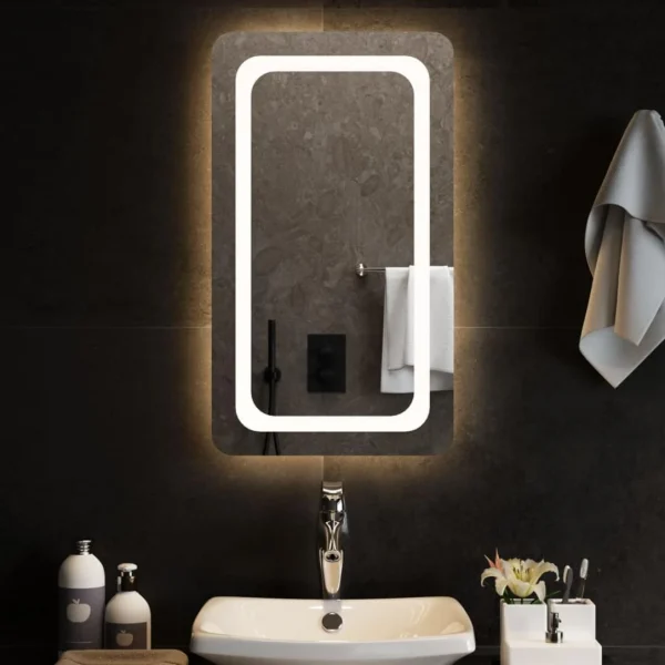 achetez pas cher VidaXL Miroir De Salle De Bain à LED 40×70 Cm 1