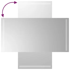 VidaXL Miroir De Salle De Bain à LED 40×80 Cm acheter en ligne 11