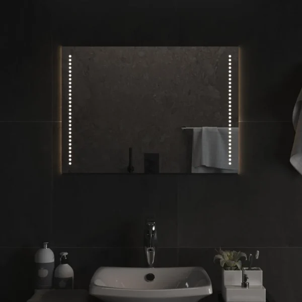 VidaXL Miroir De Salle De Bain à LED 50×70 Cm dernière tendance 1