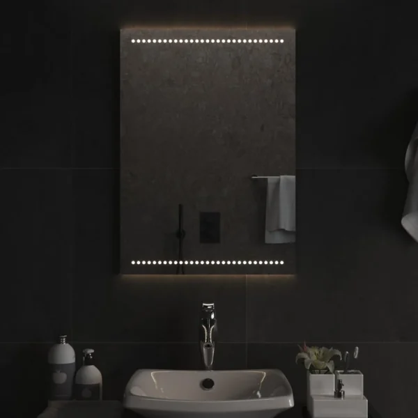 VidaXL Miroir De Salle De Bain à LED 50×70 Cm dernière tendance 3