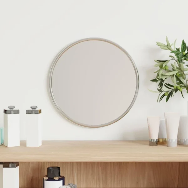 VidaXL Miroir Mural Argenté Ø 20 Cm Rond boutique en ligne 1