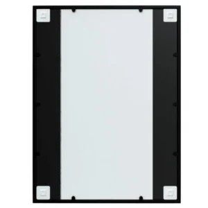 VidaXL Miroir Mural Noir 80×60 Cm Métal marque pas cher en ligne 13