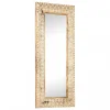 magasins pas chers VidaXL Miroir Sculpté à La Main 110x50x2,6 Cm Bois De Manguier Solid… 19