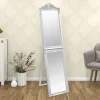 soldes luxe VidaXL Miroir Sur Pied Argenté 40×160 Cm 10